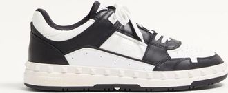 Valentino Garavani Freedots Low-Top Trainer In Calfskin