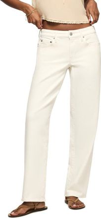 Lucky Brand The Baggy Jeans in White Lies Wash at Nordstrom, Size 26 31