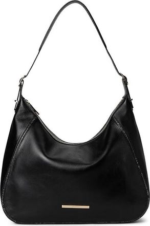 Brahmin Edie Womens Handbags Black, Leather