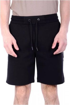 HUGO BOSS Hombre, Pantalones cortos, Negro, Talla: 4XL