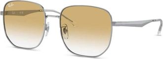 Ray-Ban Rb 3713D 0032Q Zonnebrillen - unisex - Zonnebrillen - Grijs - 57 MM - Accessoires