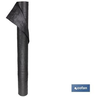 cofan Malla Antihierbas 100 Grams Negra 1x100 Mts, Mallas Anti Hierbas Fabricada En Polipropileno Con Protecci&oacute;n Frente A Rayos Uv. Utilizada Como M&eacute;todo Ef