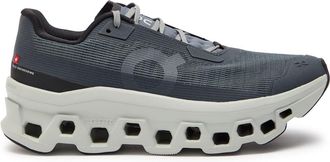 On Cloudmonster Void Panelled Mesh-knit Sneakers - Grey - 10 (IT41 / UK8)