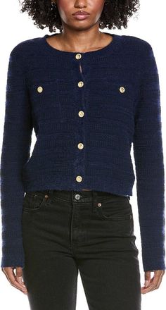 Shelli Segal Boucle Sweater Cardigan