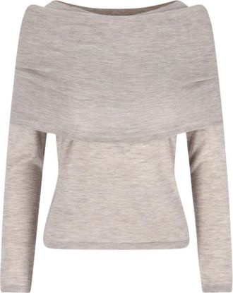 Max Mara Maglione Off-Shoulder Faretra