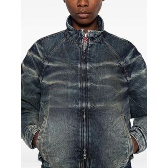 Diesel Cotton Denim Jacket - Blue