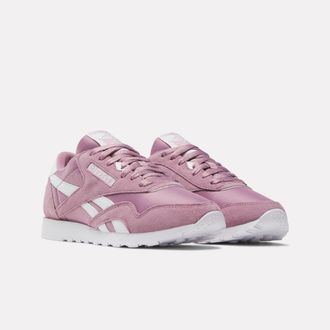 Reebok Classic Trainingsschuh REEBOK CLASSIC CLASSIC NYLON, Damen, Gr. 37,5, berrychill, berrychill, ftwrhitw, Leder, Synthetik, Textil, Schuhe Trainingsschuh