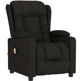 vidaXL Vidaxl - Sill&oacute;n De Masaje De Tela Negro