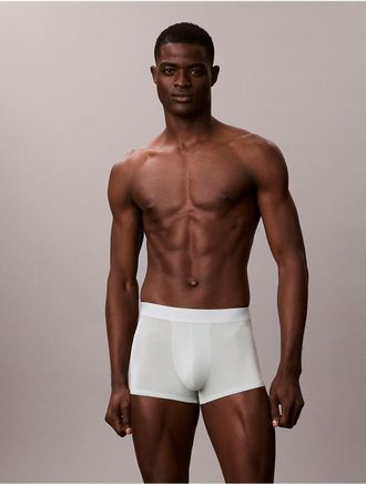 Calvin Klein Mens Ultra Soft Modal Trunk - Green - XL