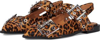 Steve Madden Graya Womens Flat Shoes Leopard : 7.5 M, Leather