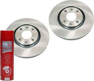 OEM Discos De Freno ms 2 Uds. Delanteros Citroen Berlingo, C3 I/ii/picasso, C4 I/ii/sed&aacute;n/coup&eacute;/picasso I