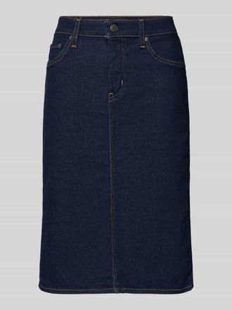 Lauren Ralph Lauren Knielanger Jeansrock Modell DANIELA in Jeansblau, Gr&ouml;&szlig;e 38