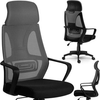 OEM Silla De Oficina Con Micromalla Praga - Gris