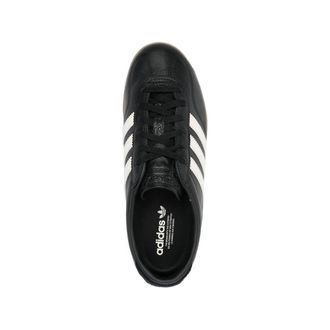 adidas Calf Leather Low-Top Sneaker - Black