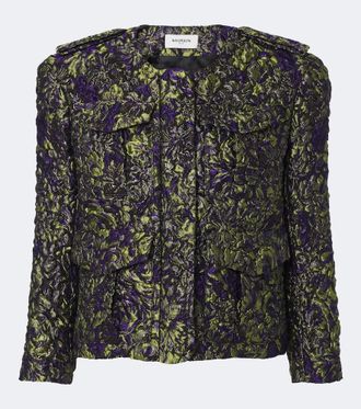 Balmain Giacca in jacquard cloqu&eacute;