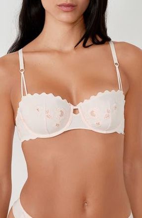 Etam Ravissante Underwire Balconette Bra in Pink at Nordstrom Rack, Size 34B
