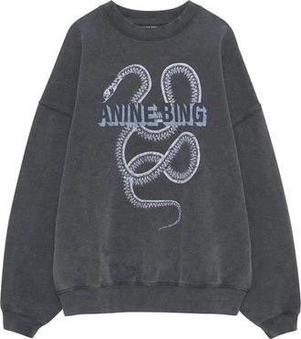 Anine Bing Sweatshirts - Dames - Sweatshirts - Zwart - XS - Hoodies & sweatvesten