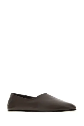 Fear of God Mens Mud Nappa Leather Loafers Taupe Sneaker