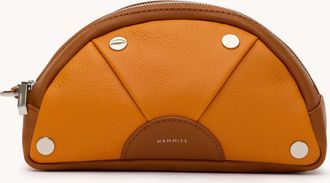 Hammitt Hammitt Shelley Pouch Tailored Tangerine Silver