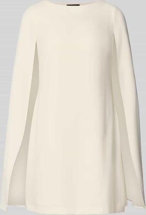 Lauren Ralph Lauren Schmales Cocktailkleid mit U-Boot-Ausschnitt Modell PETRA in Offwhite, Gr&ouml;&szlig;e 34