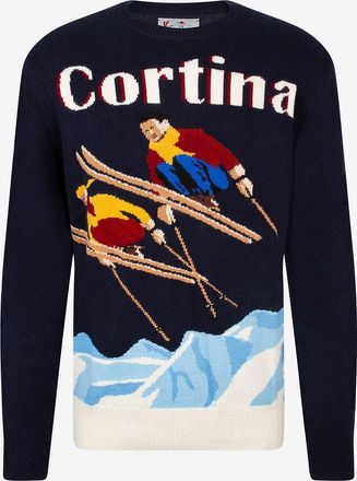 MC2 Saint Barth Pullover mit Rundhalsausschnitt aus Wolle und Viskose Heron