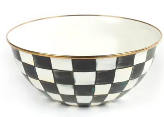 MacKenzie-Childs Courtly Check Large Everyday Bowl