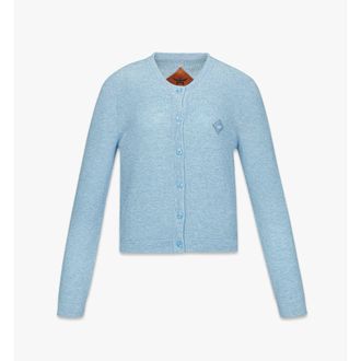 MCM Logo Patch Knit Cardigan