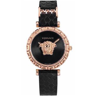 Versace Palazzo Empire Greca Horloge - Dames - Horloges - Roze - ONE Size - Accessoires