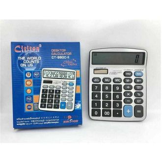 Trade Shop Trade Shop - Calcolatrice Elettronica Digitale Cititon Ct-990c-ii 12 Cifre Solare Display