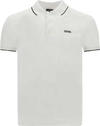 Ermenegildo Zegna Hombre, Camisetas, Blanco, Talla: M