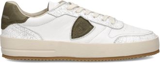 Philippe Model Sneakers Nice Tennis - Heren - Sneakers - Wit - 40 EU - Katoen - Schoenen