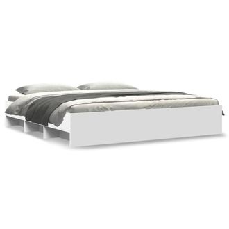 Berkfield Home Bed Frame without Mattress White 180x200 cm Super King Engineered Wood