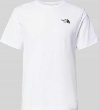 The North Face Regular Fit T-Shirt mit Logo-Print in Weiss, Gr&ouml;&szlig;e XXL