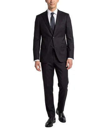 Canali 2pc Wool & Mohair-Blend Suit