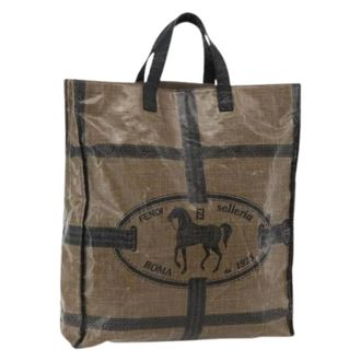 Fendi Pre-owned Tote Bags, female, Brown, Size: ONE SIZE Pre-owned Vintage Tote Bag