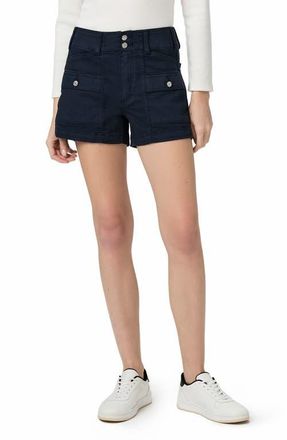 Paige Olivia Cargo Denim Shorts in Vnvyseascp at Nordstrom, Size 31
