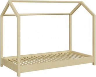 Topeshop Bella - Childrens hut bed 200 x 90 cm with slatted base