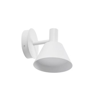 Lucande L&aacute;mpara de pared led exterior de aluminio blanco
