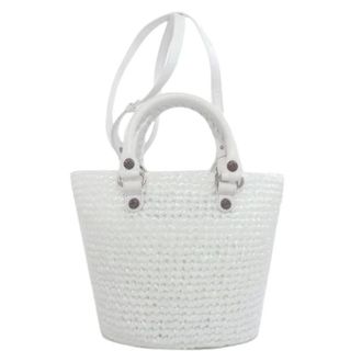 Balenciaga Pre-owned Bucket Bags, female, White, Size: ONE SIZE Pre-owned Vintage Bucket Bag