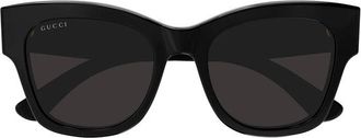 Gucci GG1789S001 Square Full Rim Sunglasses - Black
