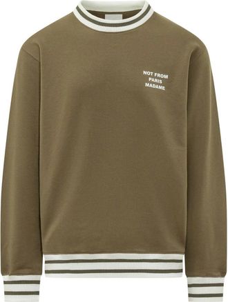 Dr&ocirc;le de Monsieur Uomo, Felpe, Verde, XL, new