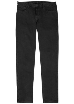 Emporio Armani Slim-leg Jeans - Black - 38 (W38 / Xxl)