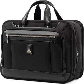 Travelpro Platinum Elite Expandable Business Laptop Briefcase, Fits up to 15.6 Laptop in Shadow Black at Nordstrom