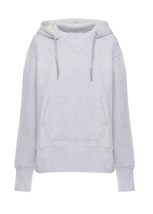 Maison Margiela Grey Cotton Kangaroo Hoodie