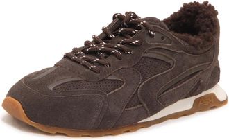 Ash Kasar Fur Sneaker - Dames - Sneakers - Bruin - 37 EU - Su&egrave;de - Schoenen