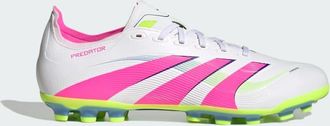 adidas adidas Performance Unisex Predator League Artificial Grass Boots - White - Size UK 10.5