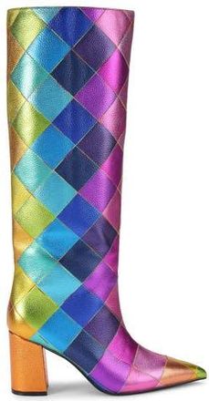 Kurt Geiger Regent Knee High Boot in Open Purple Multi at Nordstrom Rack, Size 6