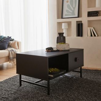 Sweeek Coffee Table With Drawer And Storage Nook