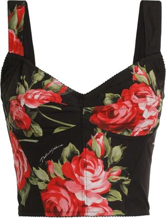 Dolce & Gabbana Blumenoberteil