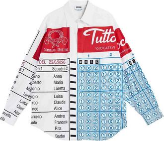 Moschino Schedina shirt